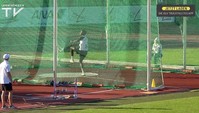 Kelson De Carvalhos mit goldenem Wurf im finalen Durchgang