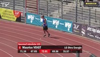 Maurice Voigt führt 70-Meter-Trio an