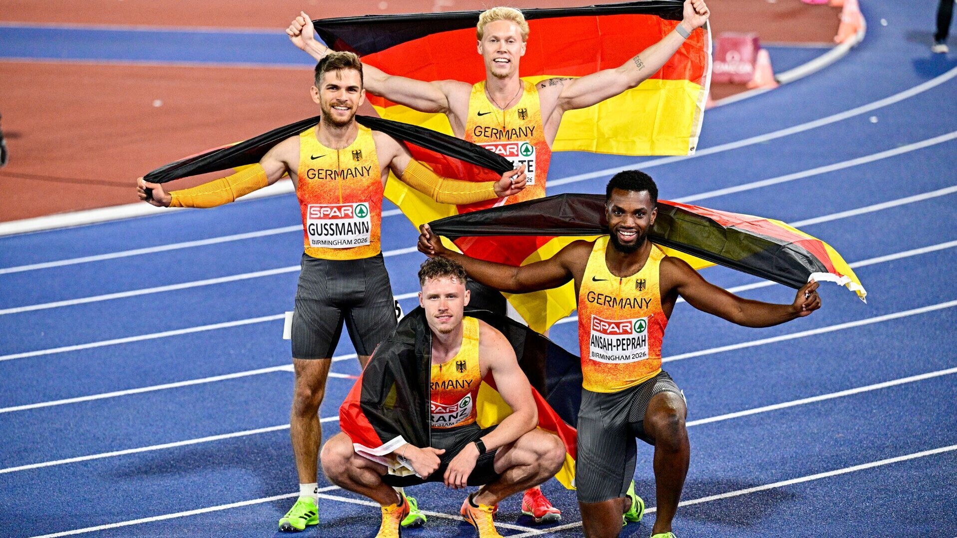 DLV-Quartett veredelt blitzsauberen Staffel-Auftritt mit Silber