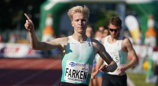 Robert Farken: Schon zu Beginn der Comeback-Saison in Rekordform