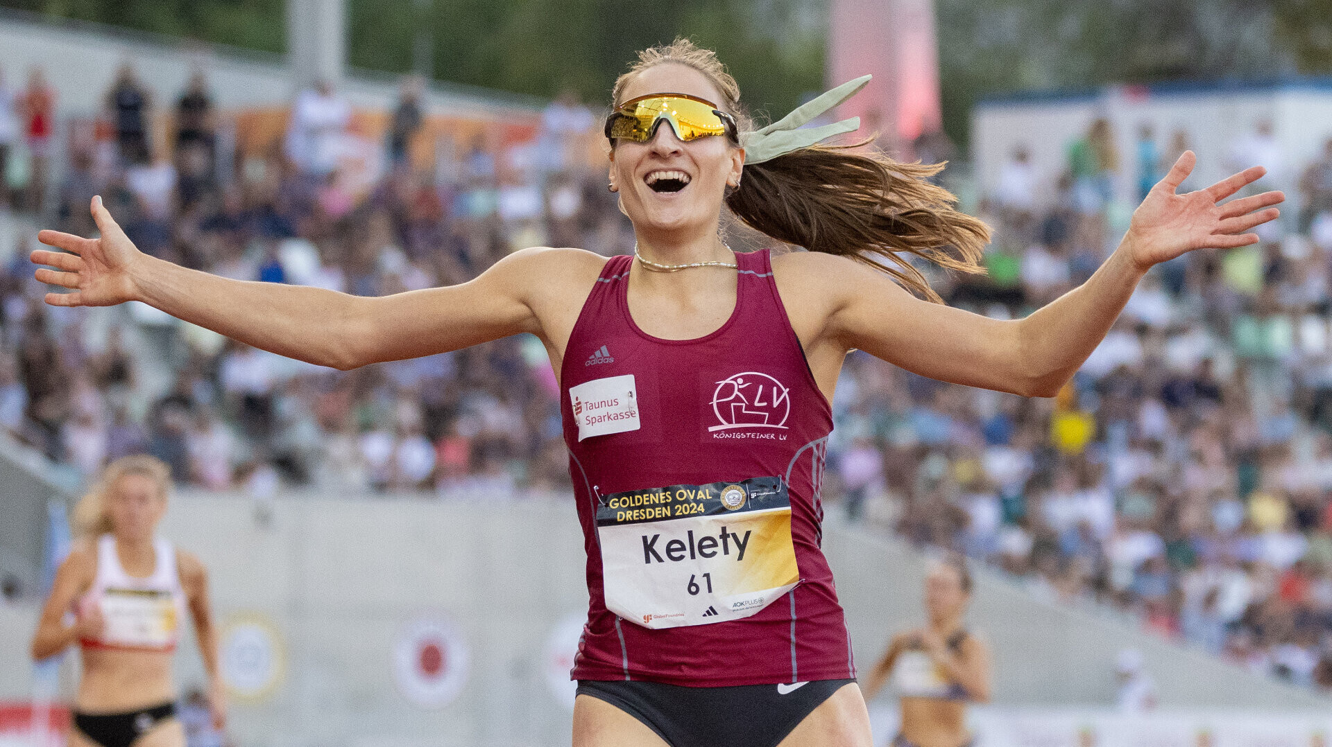 Elena Kelety dicht an ihrer Bestzeit