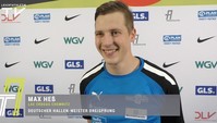 Max Heß: "Ich will bei der Hallen-EM ne…