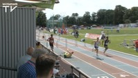 Viele Stürze im B-Finale des Hürdensprints