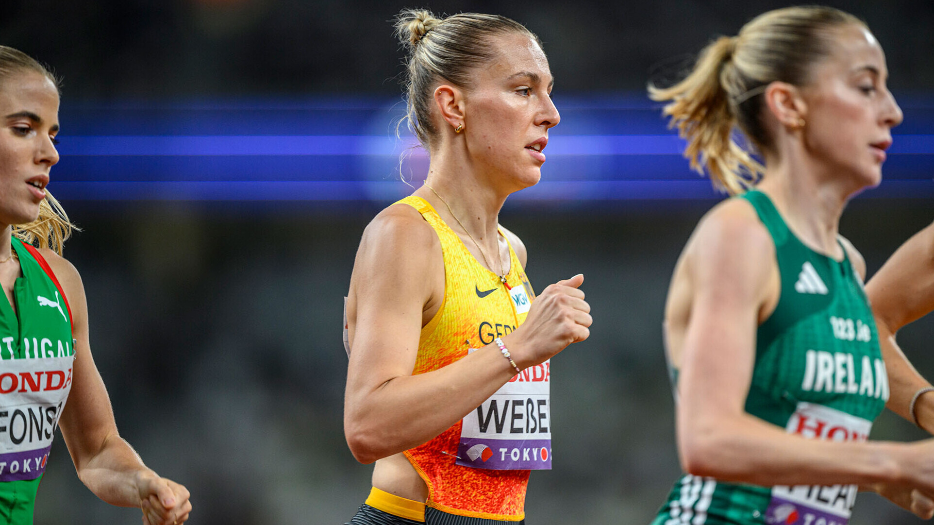 Nele Weßel 14. bei Gold-Hattrick von Faith Kipyegon