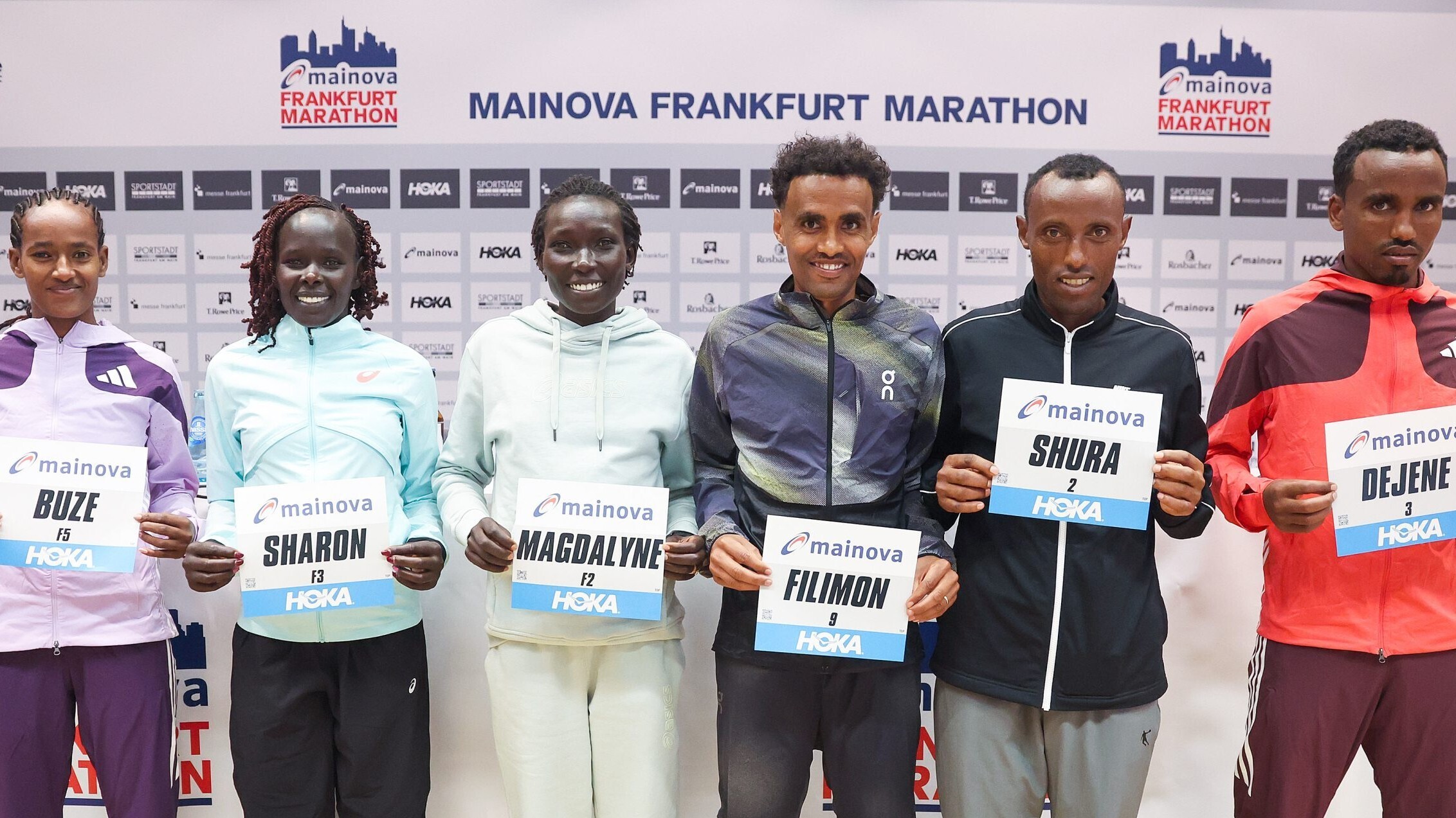 Filimon Abraham und Laura Hottenrott mittendrin in Top-Feldern am Main
