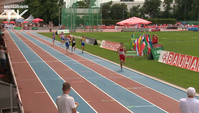 Christoph Kessler im ersten 800-Meter-Lauf