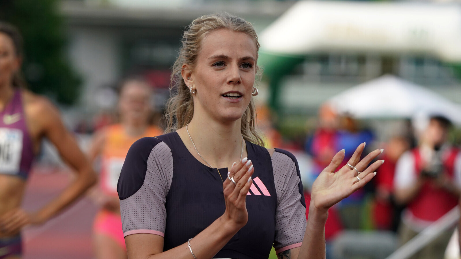 Majtie Kolberg kratzt an der Zwei-Minuten-Marke