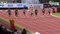 Schweizer Simon Ehammer dominiert die 100 Meter