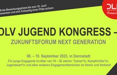 „DLV Jugend-Kongress – Zukunftsforum next Generation“: Jetzt bewerben!