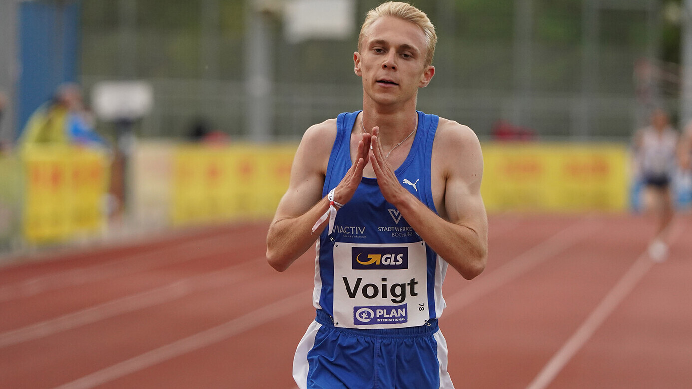Nils Voigt steigert sich, Geofry Kipchumba knackt Streckenrekord