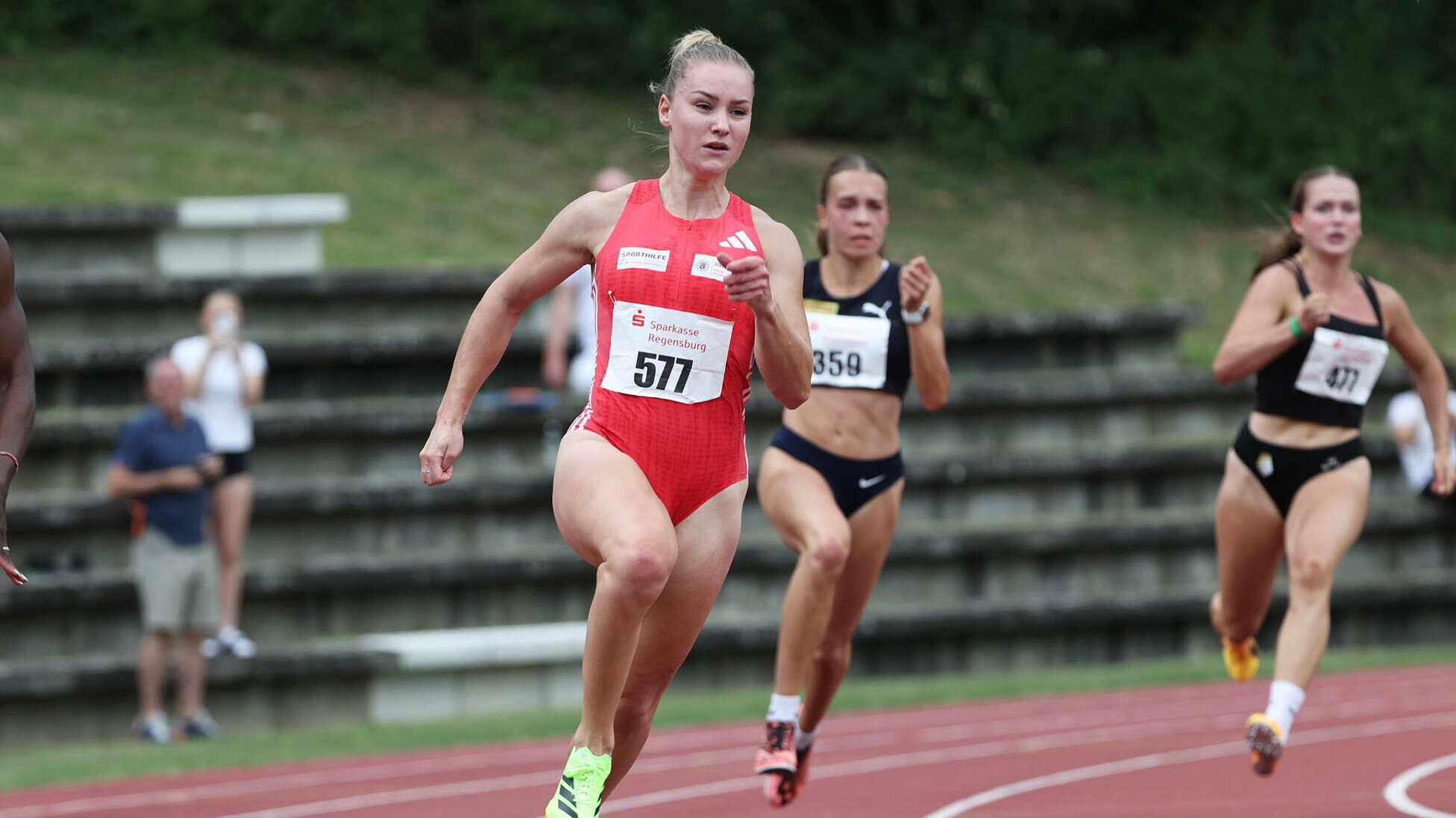 Sophia Junk bestätigt ihre 200-Meter-Form, Owen Ansah meldet sich zurück