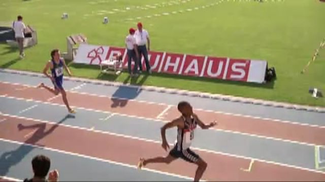 400m Junioren - 2. Zeitlauf