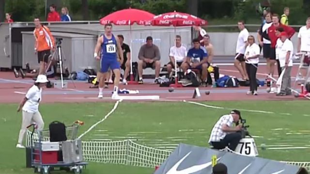 David Storl U20-Weltrekord 22,34 m