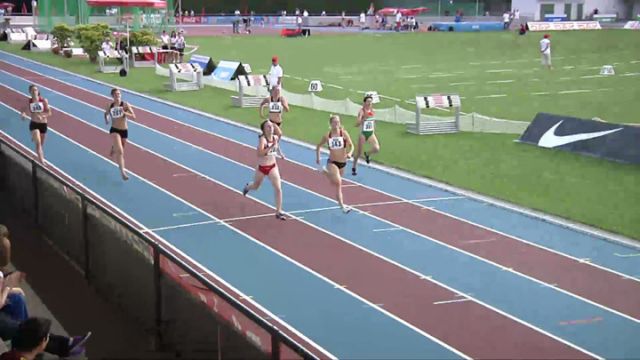 400m Juniorinnen - 1. Zeitlauf