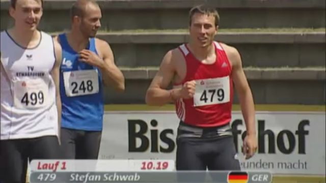 Stefan Schwab unter WM-Norm (10,19)