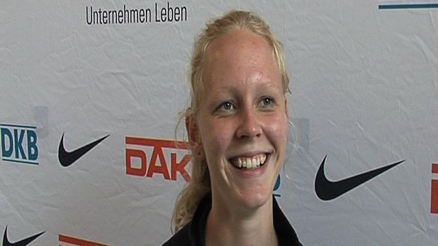 Neele Eckhardt: "Ich hab den Wettkampf allein gemacht" | Das Leichtathletik- ...