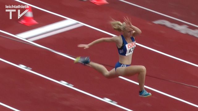 Neele Eckhardt ohne Druck zu Gold