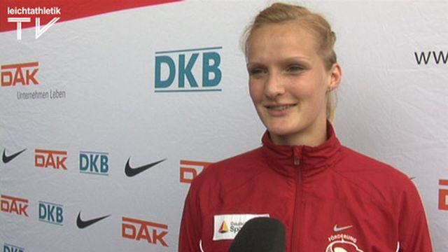 Jenny Elbe: "Ziel ist die 14 Meter Marke"
