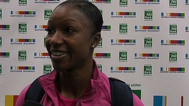 Carmelita Jeter unterliegt Laverne Jones