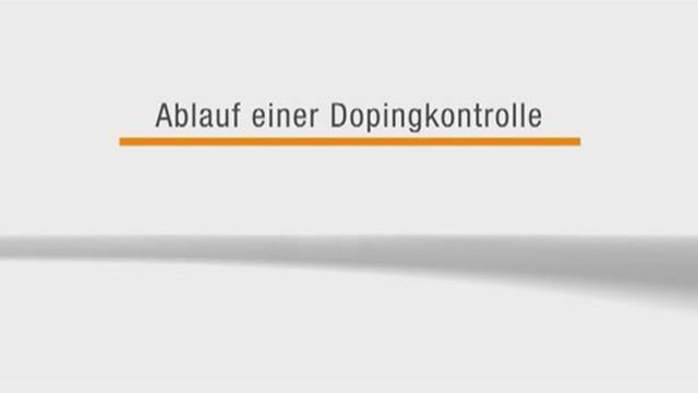 So läuft eine Dopingkontrolle ab