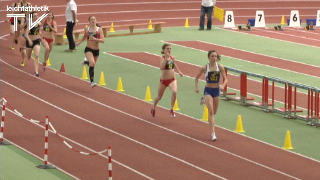 Lisa Ollesch zieht in der letzten Runde…