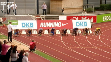 Rico Freimuth zu Beginn mit Meetingrekord