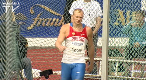 Alexey Sysoev als Einziger über 50 Meter