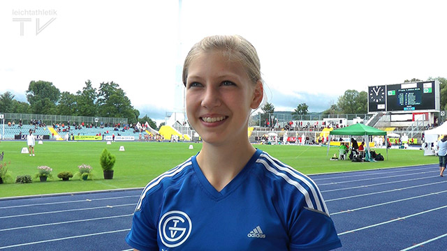 Julia Dieckmann: "Ich würd gern 13 Meter…