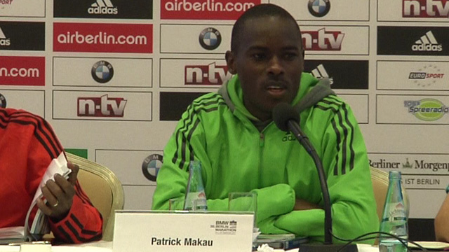 Patrick Makau: "I'm not under…