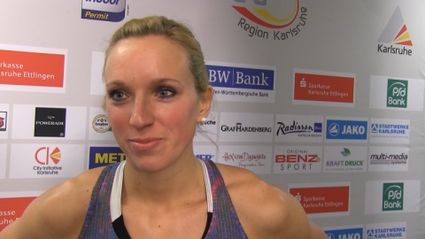 Cindy Roleder: "Der Lauf war nicht rund"