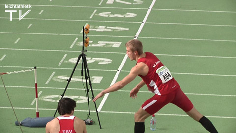 Lukas Zechel beweist Nervenstärke