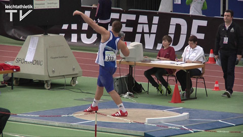 Dennis Lewke gewinnt mit 19,44 Meter