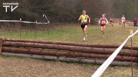 Maya Rehberg läuft zum dritten Cross-Titel