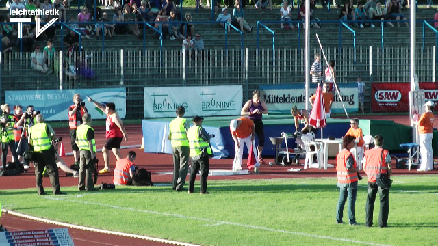 Nadine Kleinert unterliegt Gong Liljao