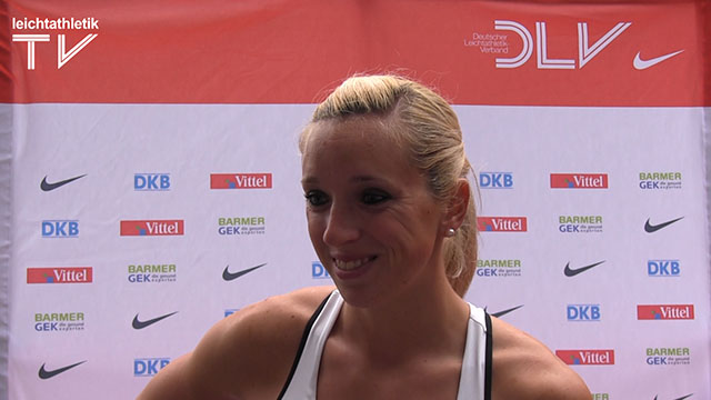 Cindy Roleder: "Trotz unrundem Lauf…