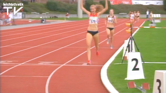 Caterina Granz marschiert entschlossen