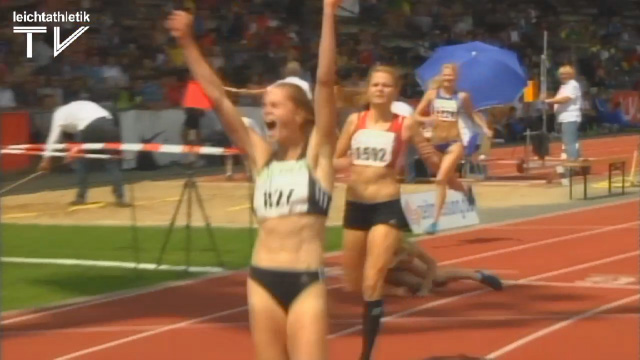 Sonja Mosler überragt auf der Stadionrunde