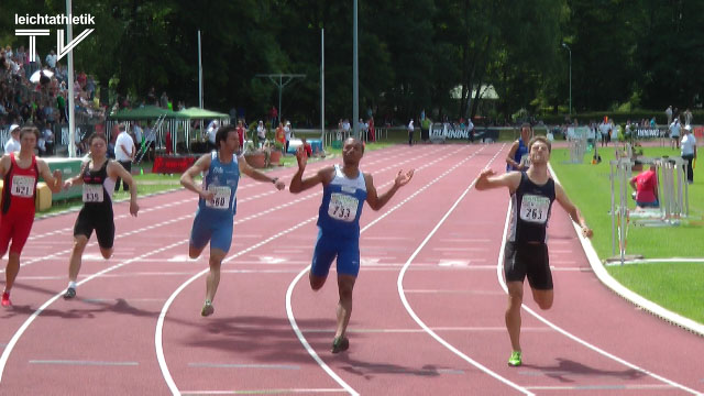 Robin Erewa mit Höllentempo