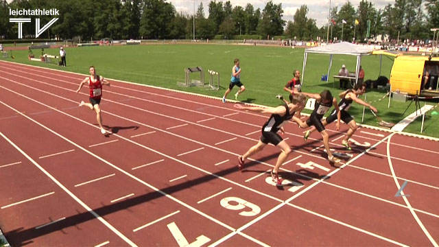 Benedikt Wiesend im Fotofinish vorne