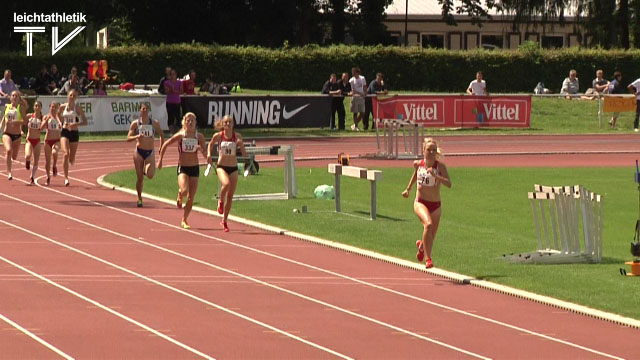 Diana Sujew gibt richtig Gas