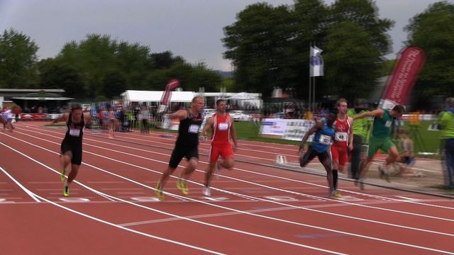 Martin Keller fährt 100-Meter-Sieg ein