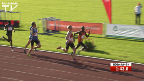 Andreas Lange überrascht über 800 Meter