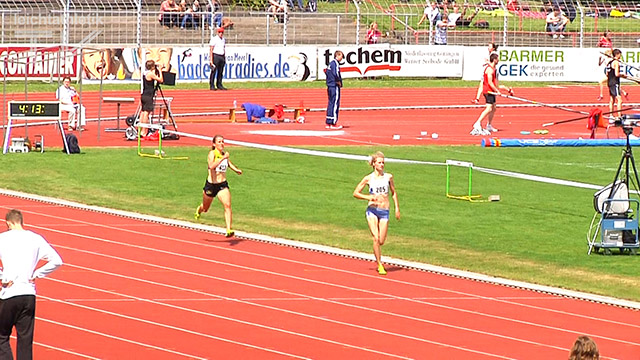 Thea Heim mit schnellstem Schlussspurt