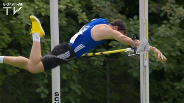 Kai Kazmirek auf Höhenflug in Ratingen