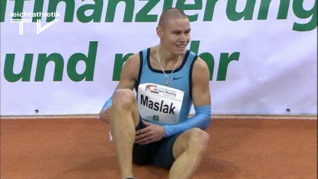 Pavel Maslak knackt Meeting-Rekord
