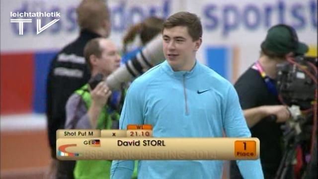 David Storl glänzt mit 21,10 Meter