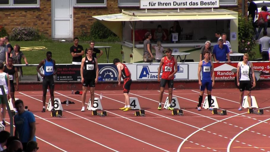 Sebastian Schürmann mit zu viel Wind zur…