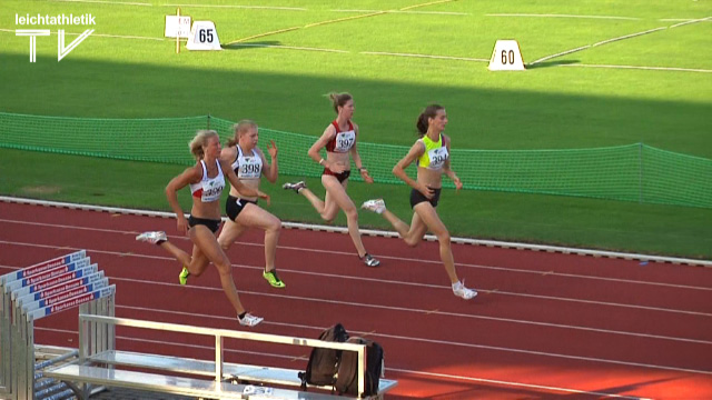 Katja Demut über 100 Meter