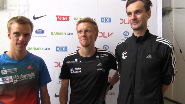 Hindernis-Trio im Interview