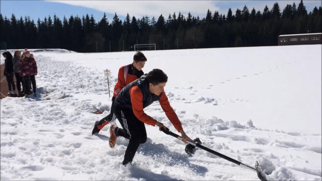 Sommertraining im Schnee